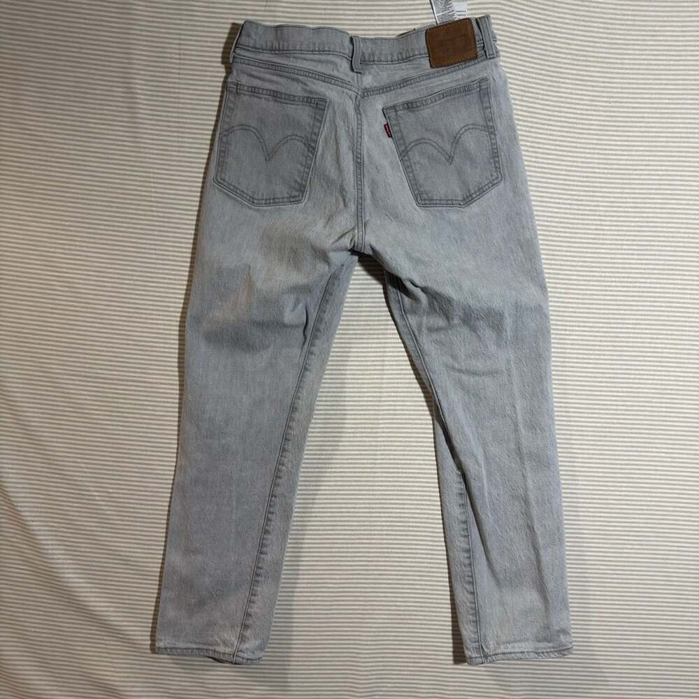 Levi's Wedgie Straight Jeans Size 29 Gray